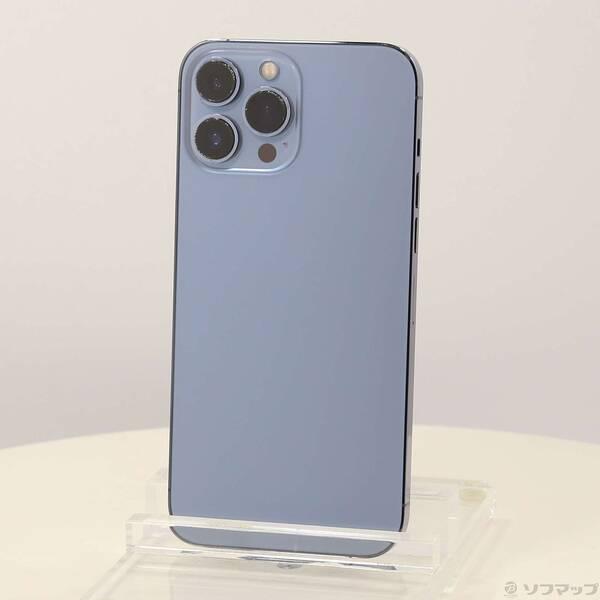 〔中古〕Apple(アップル) iPhone13 Pro Max 128GB シエラブルー MLJ73J／A SIMフリー〔262-ud〕 | 