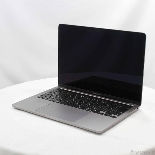 〔中古〕Apple(アップル) MacBook Pro 13.3-inch Late-2020 MYD92J／A Apple M1 8コアCPU_8コアGPU 8GB SSD512GB スペースグレイ 〔14.7 Sonoma〕〔377-ud〕 | 