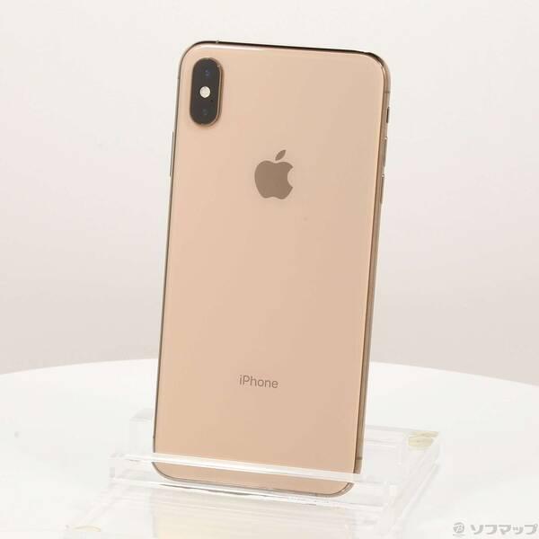 〔中古〕Apple(アップル) iPhoneXS Max 64GB ゴールド MT6T2J／A SIMフリー〔251-ud〕 | 