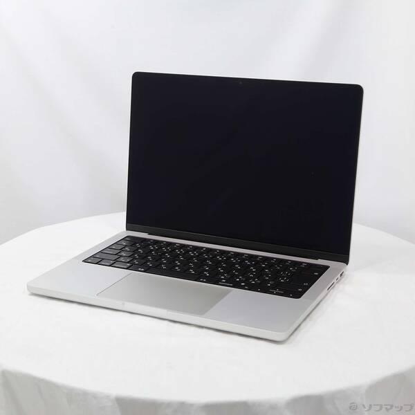 〔中古〕Apple(アップル) MacBook Pro 14.2-inch Late-2021 MKGR3J／A Apple M1 Pro 8コアCPU_14コアGPU 16GB SSD512GB シルバー 〔15.3 Sequoia〕〔258-ud〕 | 