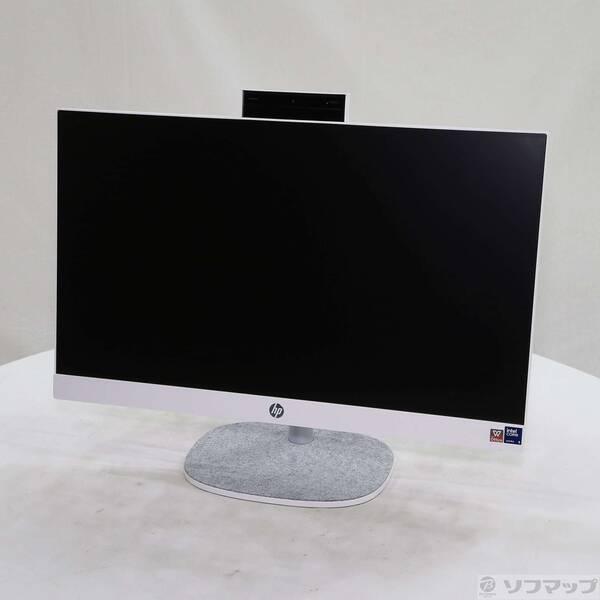 〔中古〕hp(エイチピー) 〔展示品〕 HP All-in-One 24-cr1000jp A2MM2PA-AAAA シェルホワイト〔377-ud〕 | 