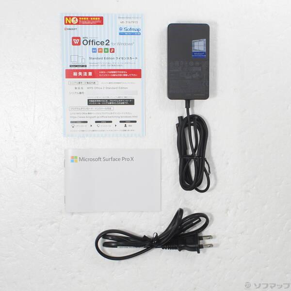 〔中古〕Microsoft(マイクロソフト) Surface ProX 〔Microsoft SQ1／8GB／SSD256GB〕 MNY-00011 ブラック 〔Windows 10〕〔258-ud〕 |  | 04
