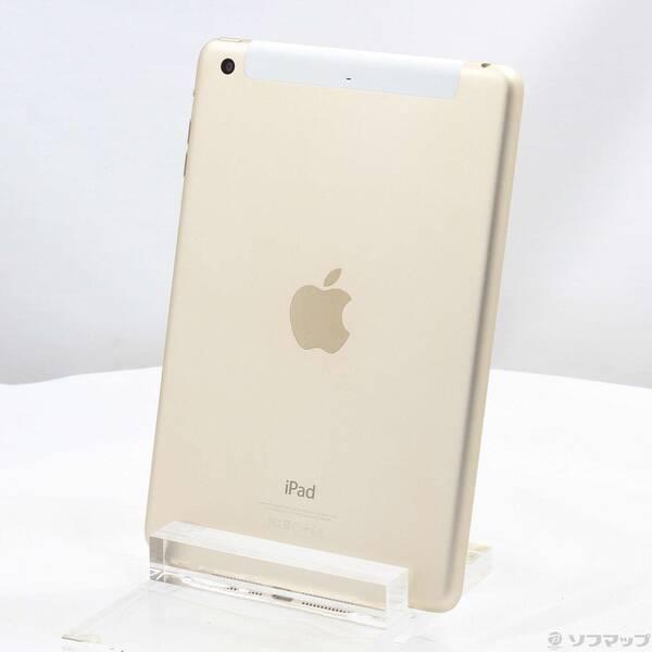 〔中古〕Apple(アップル) iPad mini 3 128GB ゴールド MGYU2J／A docomo〔344-ud〕 | 