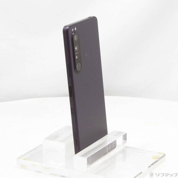 SONY -  中古 SIMフリー Xperia?1?III XQ-BC42 フロストパープル  M000 Amazon.co.jp: ソニー Xperia 1III フロストパープル SIM