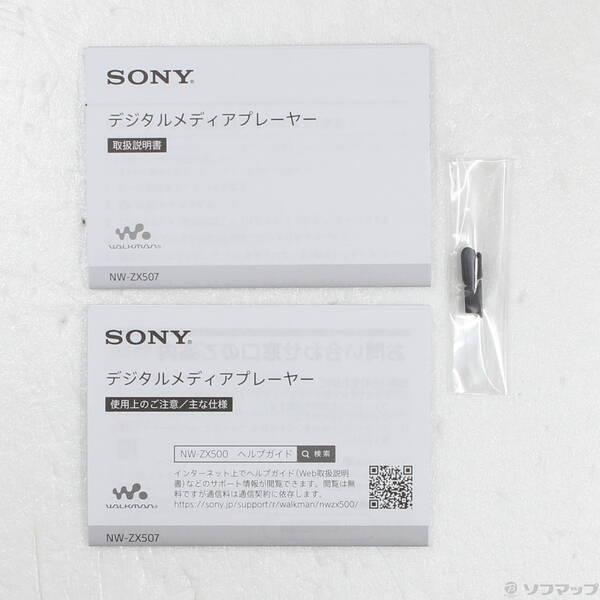 〔中古〕SONY(ソニー) WALKMAN ZX500シリーズ メモリ64GB ブラック NW-ZX507 B〔348-ud〕 |  | 04