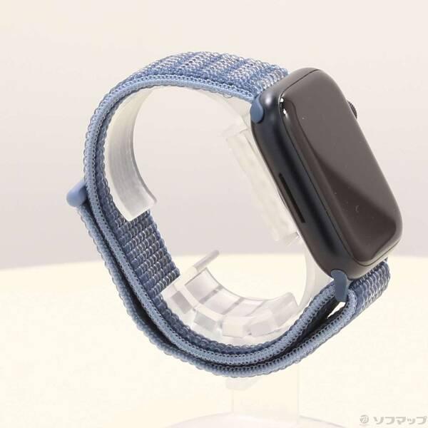 〔中古〕Apple(アップル) Apple Watch Series 8 GPS 45mm ミッドナイトアルミニウムケース ストームブルースポーツループ〔348-ud〕 |  | 03