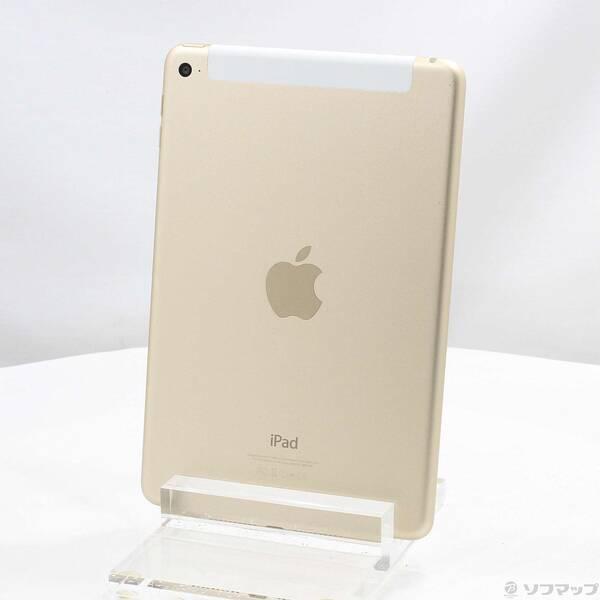 〔中古〕SoftBank iPad mini 4 128GB ゴールド MK782J／A SoftBank〔348-ud〕 | 