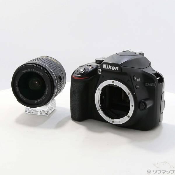 〔中古〕Nikon(ニコン) 期間特価対象品 D3400 18-55VR レンズキット ブラック〔269-ud〕 | 