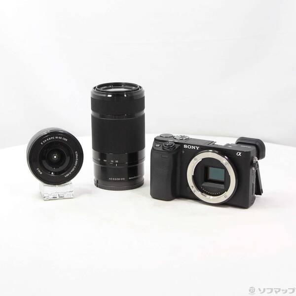 【中古】SONYミラーレス一眼カメラ α6400 ダブルズームレンズキット 中古〕SONY(ソニー) α6400 ILCE-6400Y ダブルズームレンズキット