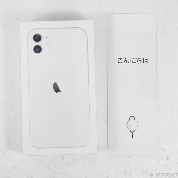 〔中古〕Apple(アップル) iPhone11 128GB ホワイト MWM22J／A SoftBank〔276-ud〕 |  | 04