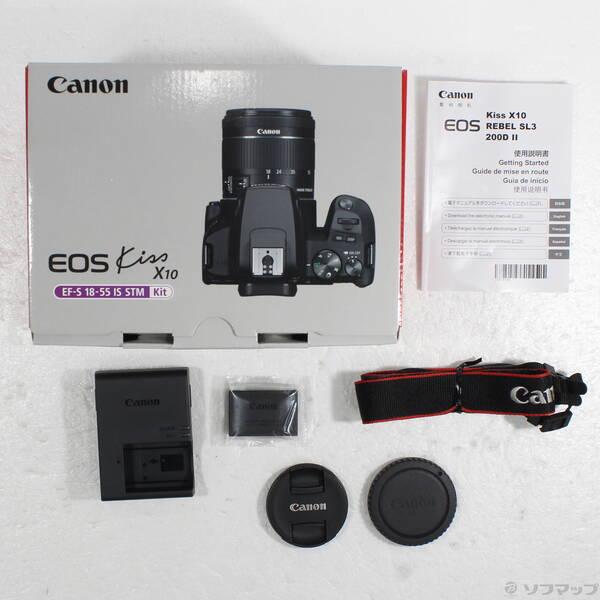〔中古〕Canon(キヤノン) 期間特価対象品 EOS Kiss X10 EF-S18-55 IS STM レンズキット ブラック〔305-ud〕 |  | 05