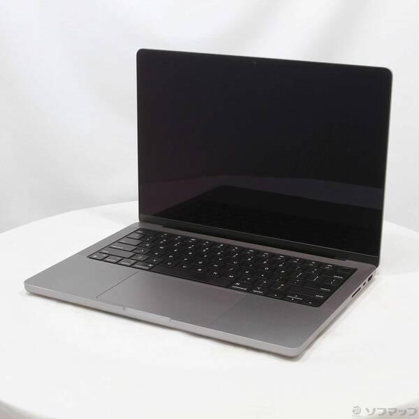 〔中古〕MacBook Pro 14.2-inch Late-2021 MKGQ3J／A Apple M1 Pro 10コアCPU_16コアGPU 16GB SSD4TB スペースグレイ 〔15.3 Sequoia〕〔262-ud〕 | 
