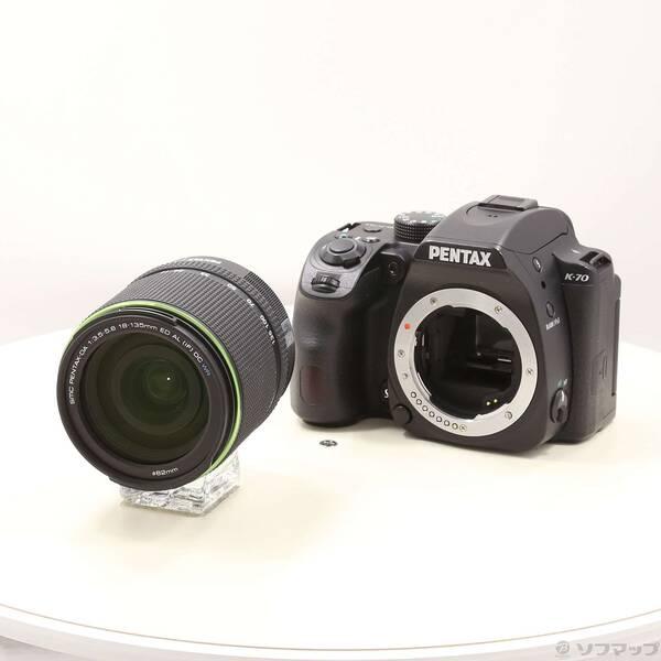 〔中古〕PENTAX(ペンタックス) K-70 18-135WR レンズキット ブラック〔258-ud〕 | 