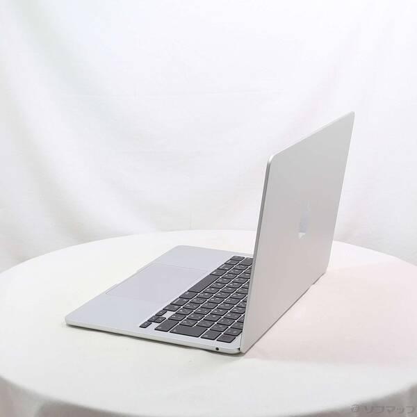 MacBook Air シルバー MLY03J/A SSD512GB 展示美品 中古〕Apple(アップル) MacBook Air 13.6-inch Mid-2022 MLY03J