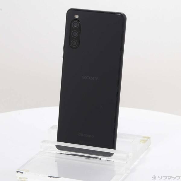 〔中古〕SONY(ソニー) Xperia 10 II 64GB ブラック SO-41A docomoロック解除SIMフリー〔368-ud〕 | 