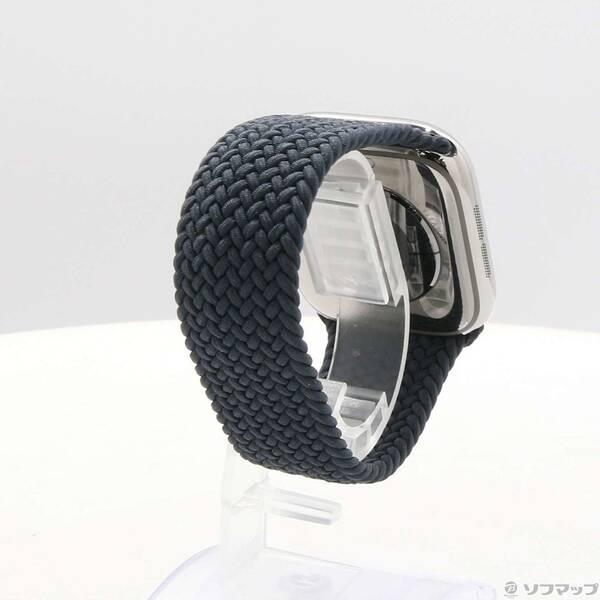 〔中古〕Apple(アップル) Apple Watch Series 10 GPS + Cellular 46mm ナチュラルチタニウムケース ミッドナイトブレイデッドソロループ〔377-ud〕 |  | 02