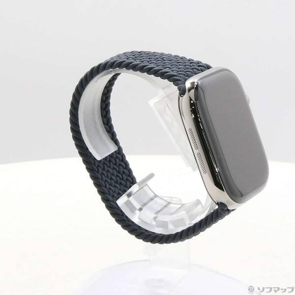 〔中古〕Apple(アップル) Apple Watch Series 10 GPS + Cellular 46mm ナチュラルチタニウムケース ミッドナイトブレイデッドソロループ〔377-ud〕 |  | 03