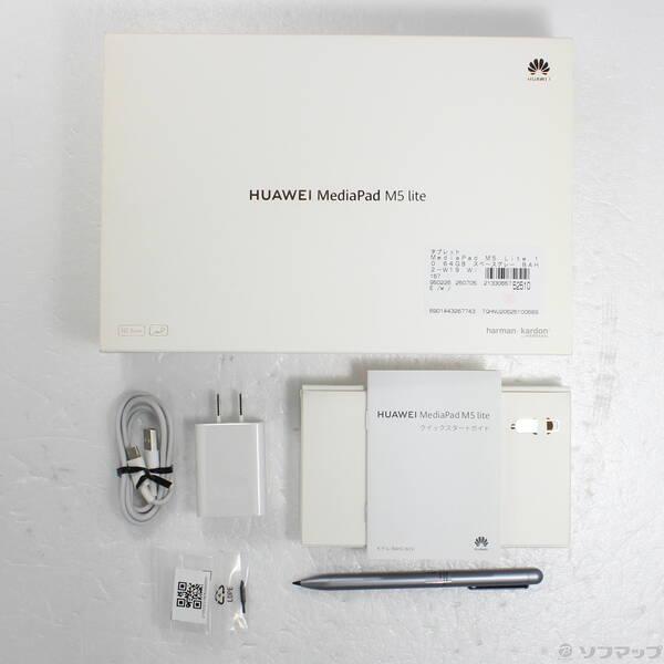 〔中古〕HUAWEI(ファーウェイ) MediaPad M5 Lite 10 64GB スペースグレー BAH2-W19 Wi-Fi〔377-ud〕 |  | 04