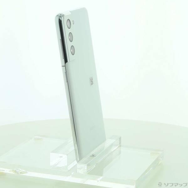 Galaxy S21 5G 256GB　SCG09 本体　ファントムホワイト 中古〕SAMSUNG(サムスン) Galaxy S21 5G 256GB ファントム