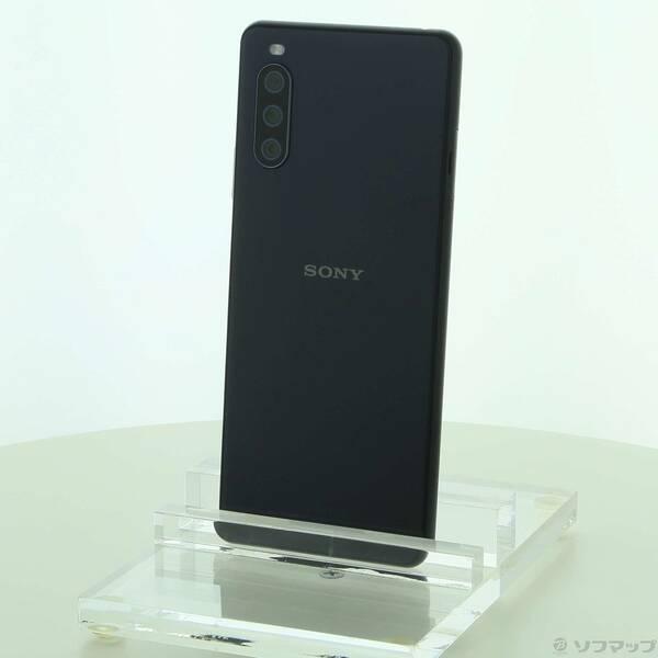 中古〕SONY(ソニー) Xperia 10 III 128GB ブラック SOG04 au