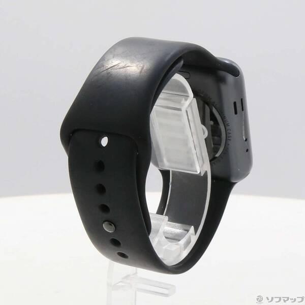 Apple - Apple Watch Series3 42mm セルラー グレイ アルミ 中古 Apple Watch Series3 42mm セルラー グレイ アルミ 中古