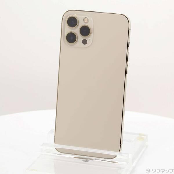 〔中古〕Apple(アップル) iPhone12 Pro Max 128GB ゴールド MGCW3J／A SIMフリー〔258-ud〕 | 