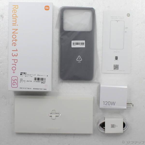 〔中古〕Xiaomi(シャオミ) Redmi Note 13 Pro+ 5G 512GB ムーンライトホワイト MZB0GX7JP SIMフリー〔344-ud〕 |  | 04