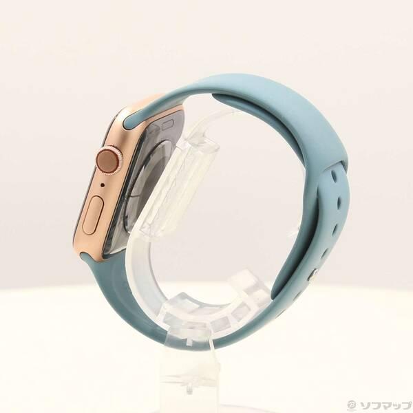 〔中古〕Apple(アップル) Apple Watch Series 5 GPS + Cellular 44mm ゴールドアルミニウムケース カクタススポーツバンド〔344-ud〕 |  | 01