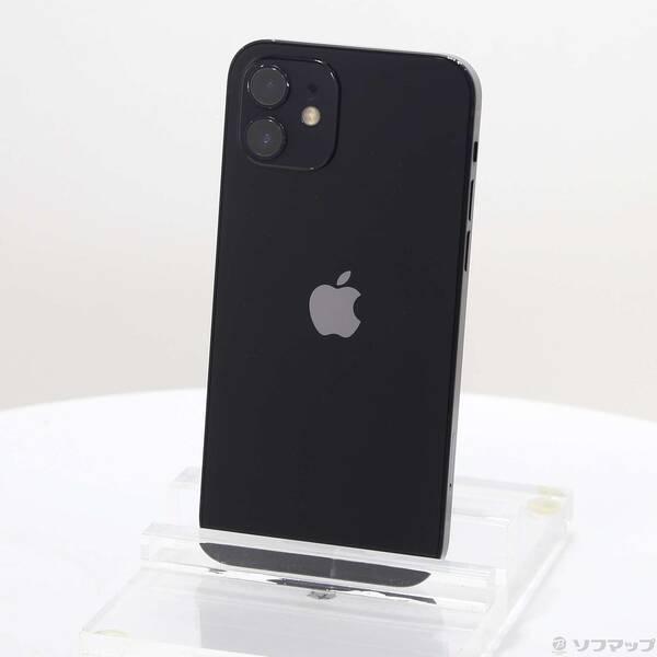 〔中古〕Apple(アップル) iPhone12 64GB ブラック MGHN3J／A SIMフリー〔258-ud〕 | 