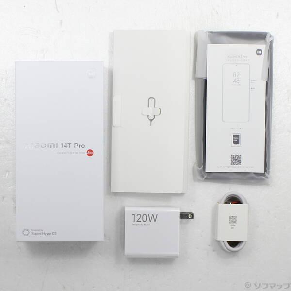〔中古〕XIAOMI Xiaomi 14T Pro 256GB チタングレー MZB0HIMJP SIMフリー〔348-ud〕 |  | 04