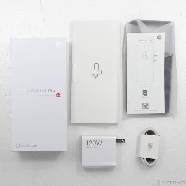 〔中古〕XIAOMI Xiaomi 14T Pro 512GB チタングレー MZB0I4VJP SIMフリー〔352-ud〕 |  | 04