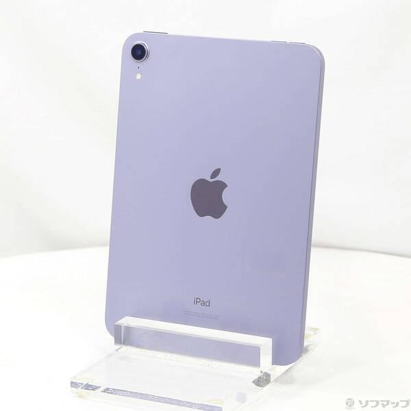 〔中古〕Apple(アップル) 〔展示品〕 iPad mini 第6世代 64GB パープル 3J366J／A Wi-Fi〔368-ud〕 | 
