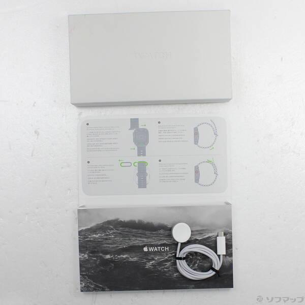 〔中古〕Apple(アップル) Apple Watch Ultra GPS + Cellular 49mm チタニウムケース ホワイトオーシャンバンド〔377-ud〕 |  | 04