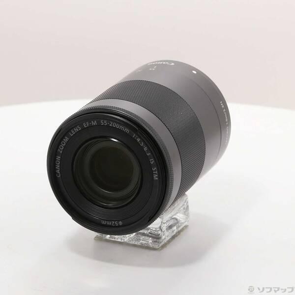 〔中古〕Canon(キヤノン) 期間特価対象品 EF-M 55-200mm F4.5-6.3 IS STM グラファイト〔305-ud〕 | 