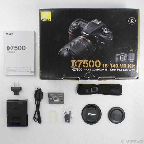 中古〕Nikon(ニコン) Nikon D7500 18-140VR レンズキット〔262