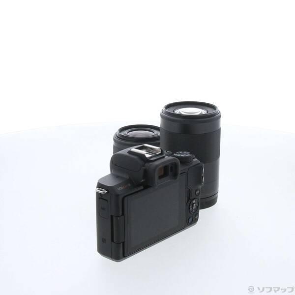 〔中古〕Canon(キヤノン) 期間特価対象品 EOS Kiss M ダブルズームキット ブラック〔348-ud〕 |  | 01