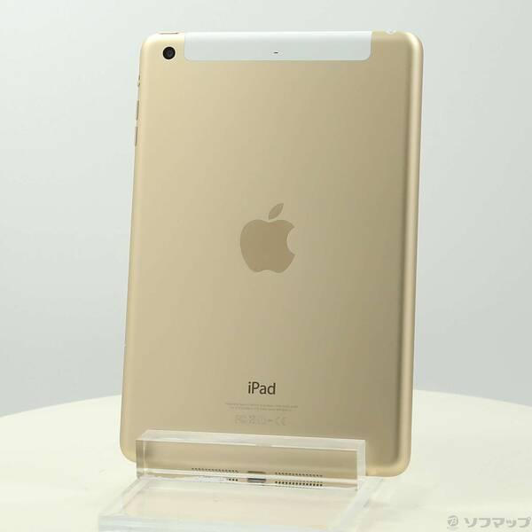 〔中古〕Apple(アップル) iPad mini 3 16GB ゴールド MGYR2J／A docomo〔262-ud〕 | 