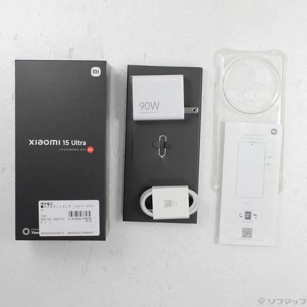 〔中古〕Xiaomi(シャオミ) Xiaomi 15 Ultra 512GB シルバークローム MZB0JJZJP SIMフリー〔276-ud〕 |  | 04