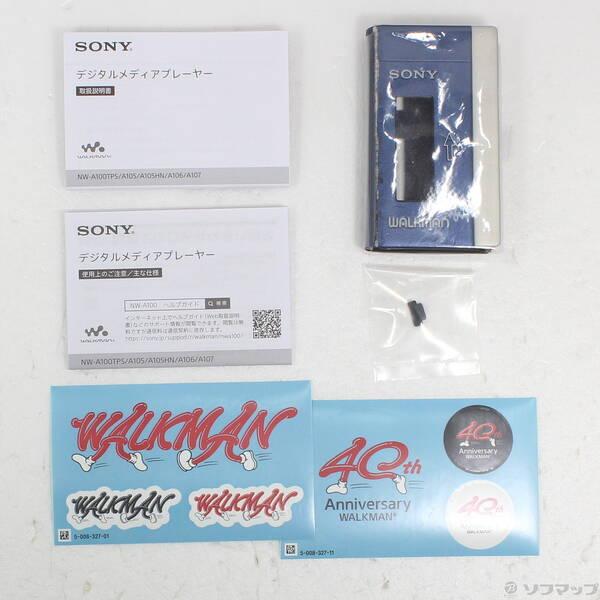 〔中古〕SONY(ソニー) WALKMAN A100シリーズ WALKMAN 40周年期間限定モデル メモリ16GB ブラック NW-A100TPS M〔262-ud〕 |  | 04