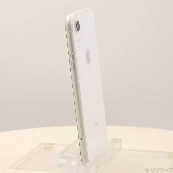 〔中古〕Apple(アップル) iPhoneXR 64GB ホワイト MT032J／A SoftBank〔269-ud〕 |  | 03