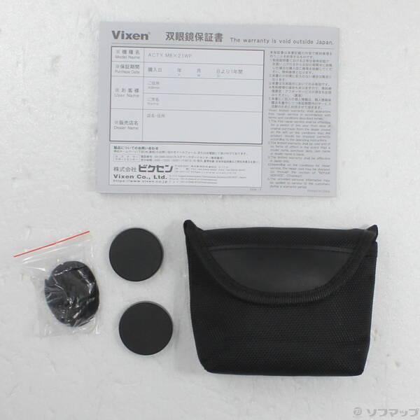 〔中古〕Vixen 〔展示品〕 アクティ M8X21WP ブラック〔276-ud〕 |  | 04