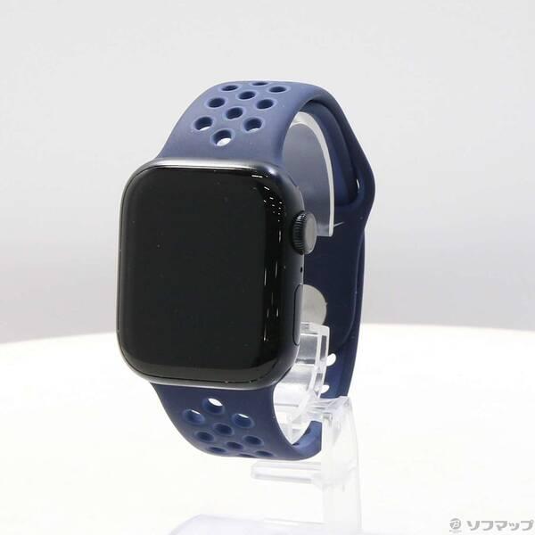 〔中古〕Apple(アップル) Apple Watch Series 7 GPS 41mm ミッドナイトアルミニウムケース オリーブグレイ／カーゴカーキNikeスポーツバンド〔344-ud〕 | 