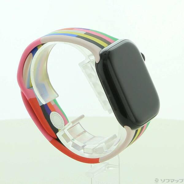 〔中古〕Apple(アップル) Apple Watch Series 10 GPS 42mm ジェットブラックアルミニウムケース プライドエディションスポーツバンド〔295-ud〕 |  | 03