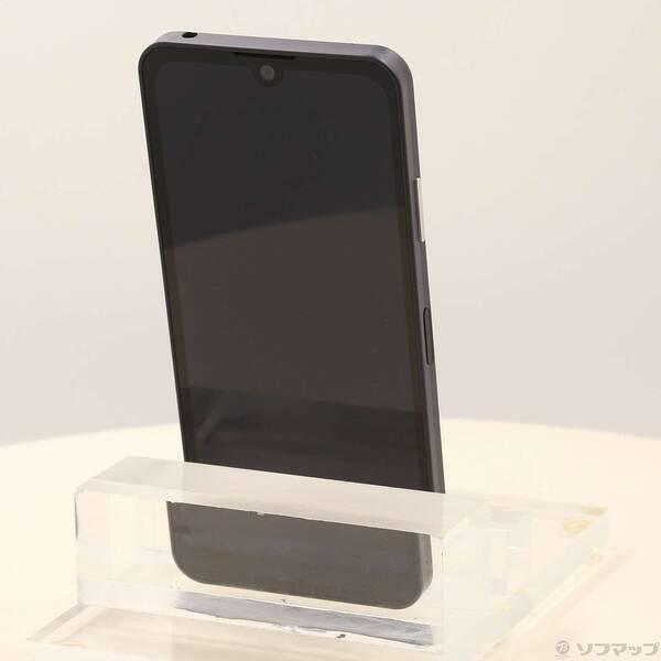 aquos wish3 (A303SH)ブラック ソフトバンク未使用品 AQUOS 【中古】充電ケーブル付 wish3 A303SH SoftBank版 64GB