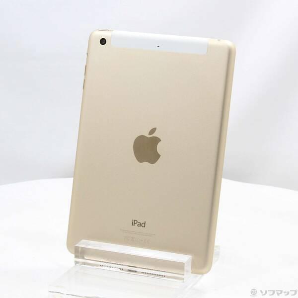 〔中古〕Apple(アップル) iPad mini 3 64GB ゴールド MGYN2J／A SIMフリー〔377-ud〕 | 
