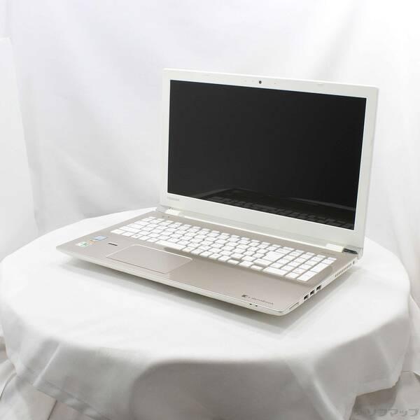 〔中古〕TOSHIBA(東芝) 格安安心パソコン dynabook T75／EG PT75EGP-BJA2 サテンゴールド 〔Windows 10〕〔247-ud〕 | 