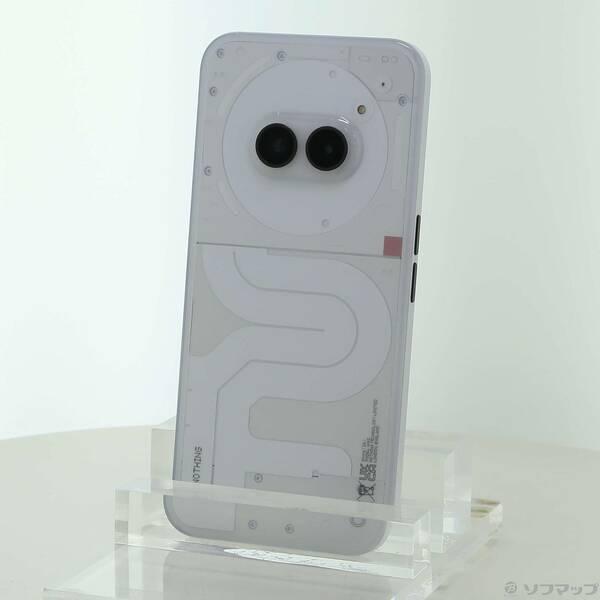 〔中古〕Nothing Nothing Phone (2a) 256GB ミルク A10400053 SIMフリー〔198-ud〕 | 