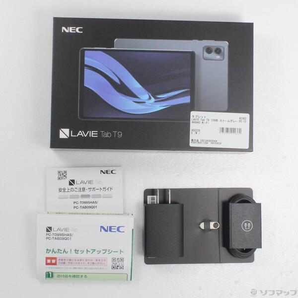 〔中古〕NEC(エヌイーシー) 〔展示品〕 LAVIE Tab T9 128GB ストームグレー PC-T0995HAS Wi-Fi〔258-ud〕 |  | 04