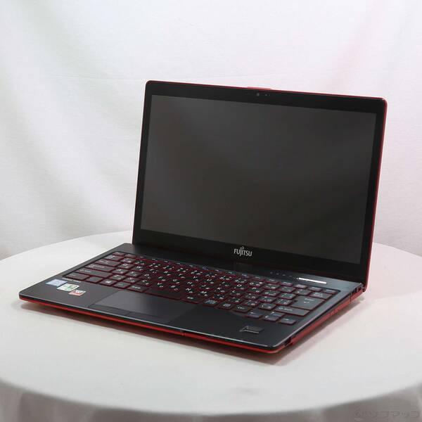〔中古〕FUJITSU(富士通） 格安安心パソコン LIFEBOOK SH90／X FMVS90XRD2 サテンレッド 〔Windows 10〕〔349-ud〕 | 