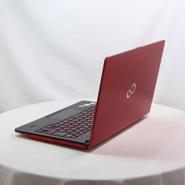 〔中古〕FUJITSU(富士通） 格安安心パソコン LIFEBOOK SH90／X FMVS90XRD2 サテンレッド 〔Windows 10〕〔349-ud〕 |  | 01